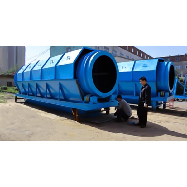Green Waste Sieving Trommel Screen for Compost within Gravity Separator