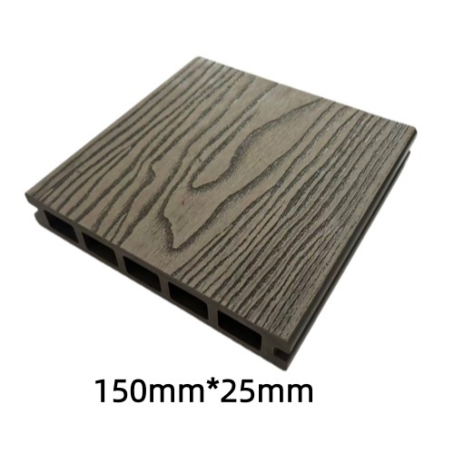 Fade Resistant Co Extruded WPC Floor Decking Low Maintenance