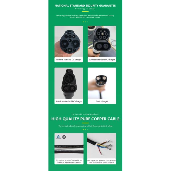 E-mingze Portable Charging Station Prophylactic Temperature Protection for Energy Vehicles DC Output 7KW 32A CCS2