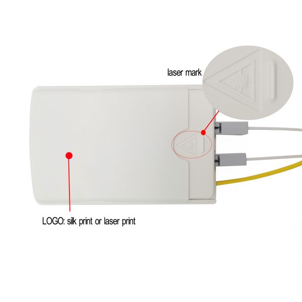 FTB102H Wall Mounting Socket Panel SC Adapter Simplex Fiber Optic Termination Box with High ABS PC/ABS