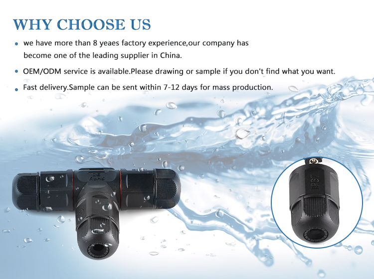 2 Pole 3 Pole 3 Way IP65 Rotary Locking Waterproof Dc Plug