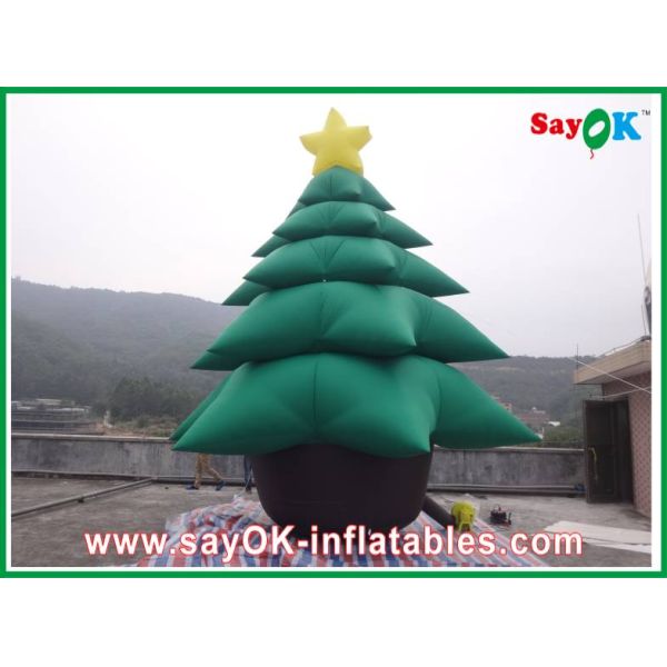 Green Inflatable Christmas Tree Inflatable Holiday Decorations