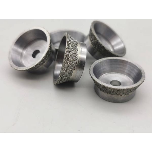 High Durability Sintered Diamond Wheels 30mm Brazed Customized Hardness
