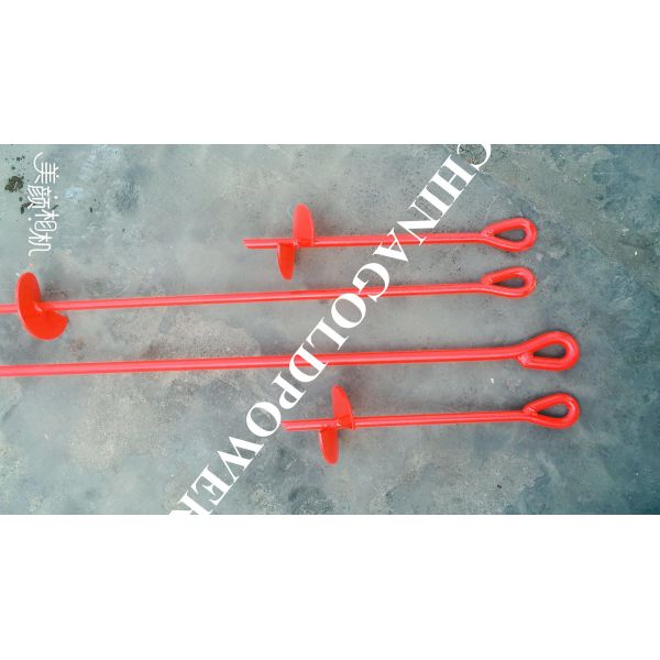 Pole Line Hardware Galvanized Earth Ground Anchor