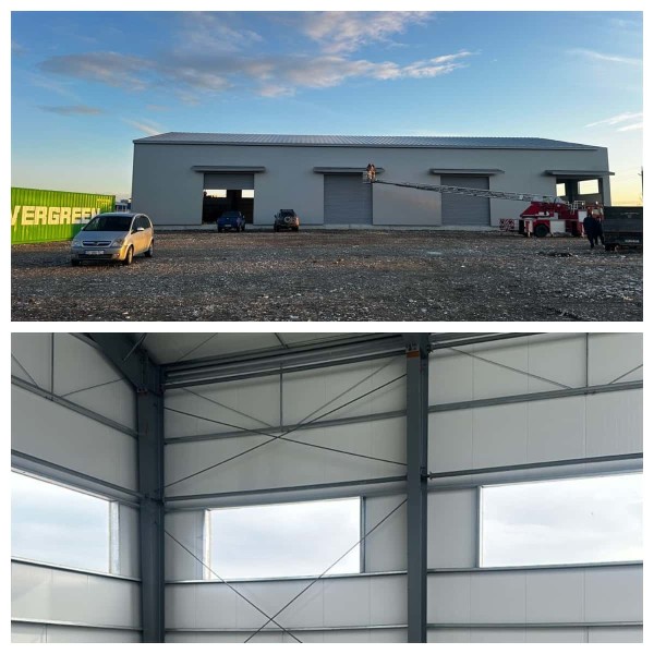 Custom Span & Eave Height Prefab Steel Structure Factory Workshop Construction