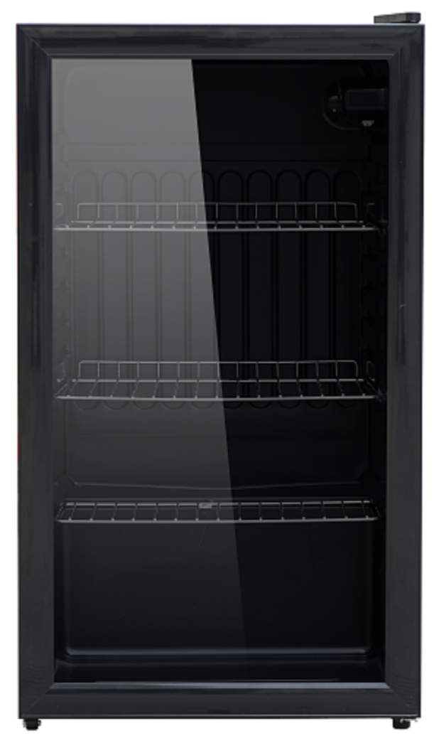 50L Saving-energy Mini Display Fridge / Small Showcase / Countertop Mini Display Cooler with Advertising Light Box