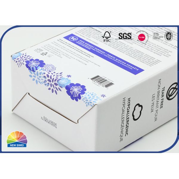 CMYK Print 500ml Shampoo Corrugated Packaging Box