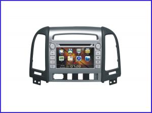 Quality double din dvd gps player radio TV 7&quot; car dvd for Hyundai Santa FE car dvd with gps for sale