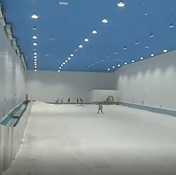 CE Water Source Heat Pump Snowmaker For Large Ski Resort Most Efficient Stainless Steel