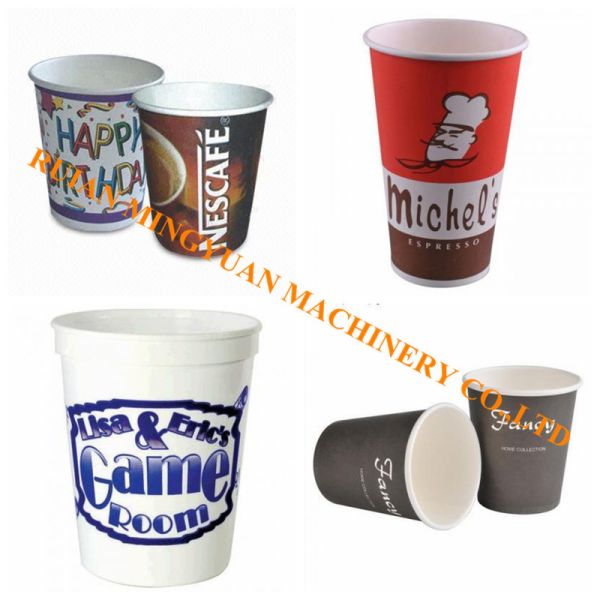 Disposable Paper Tea Cup Machine , High Speed Paper Cup Forming Machine