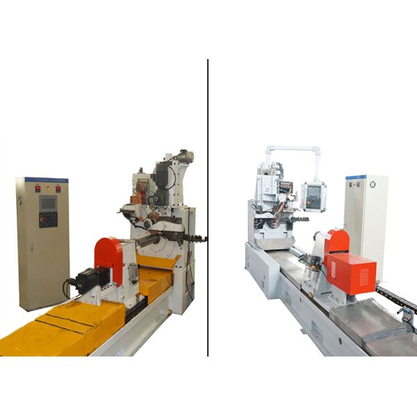 40RPM Max Johnson Wedge Wire Screen Welding Machine E60 CNC Control System