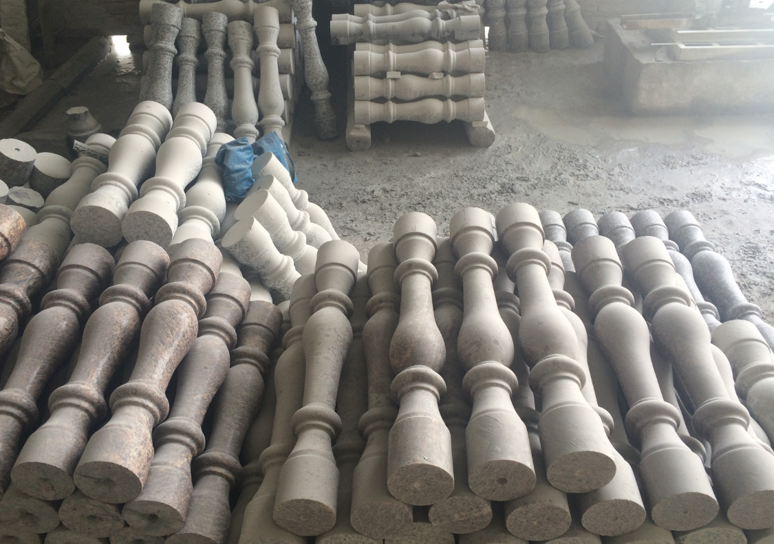 Automatic Stone Cutting Machine Two PCS Baluster Cutting Machine