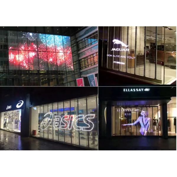 Full Color 25W 5500cd SMD1921 See Through LED Display