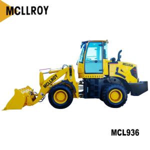 Quality Mini Articulating Wheel Loader , Front Loader Shovel With Supercharged Engine for sale