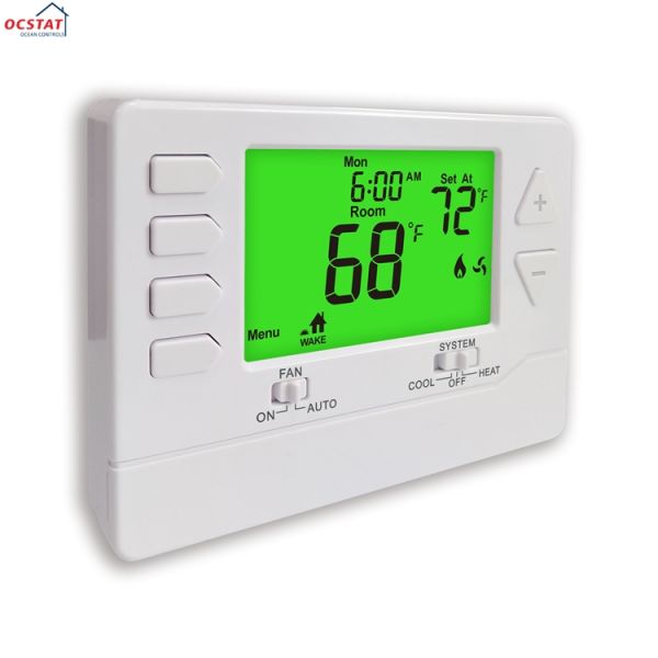 Wired Room Temperature heating thermostat Convenient Non-programmable with Temperature Control Ranges 44°F 90°F 7°C 32°C