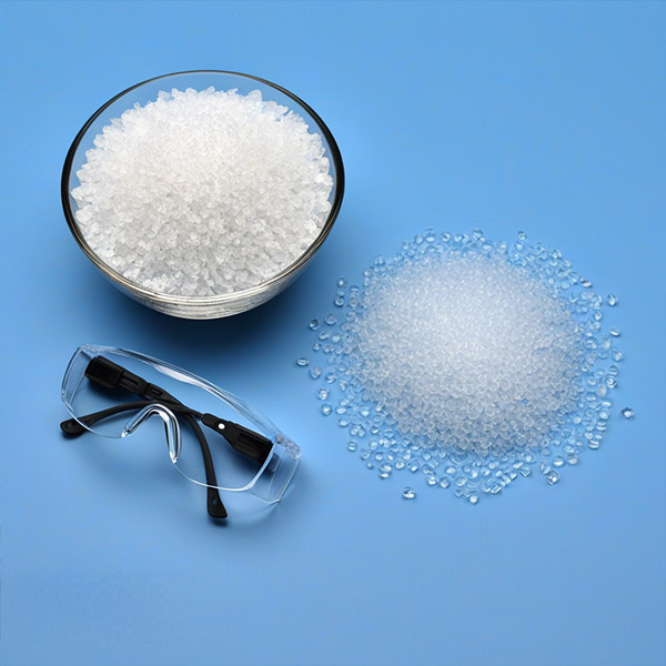 Transparent Plastic Recycled PVC Pellets For Medical Goggles Injection Molding