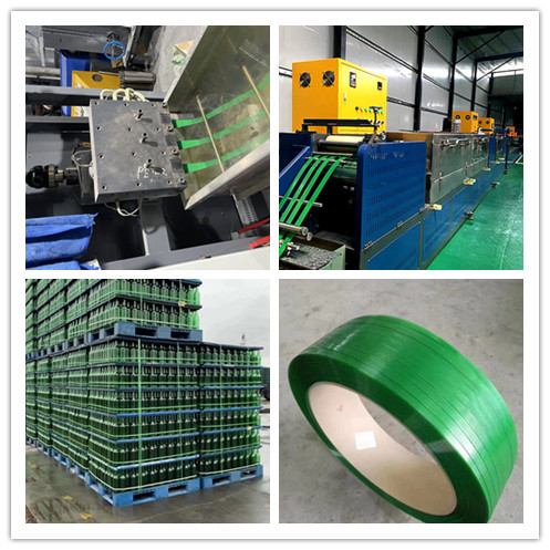 9mm PET Plastic Steel Belt PP PET Packaging Strap PET binding strap for Pneumatic strapping machines