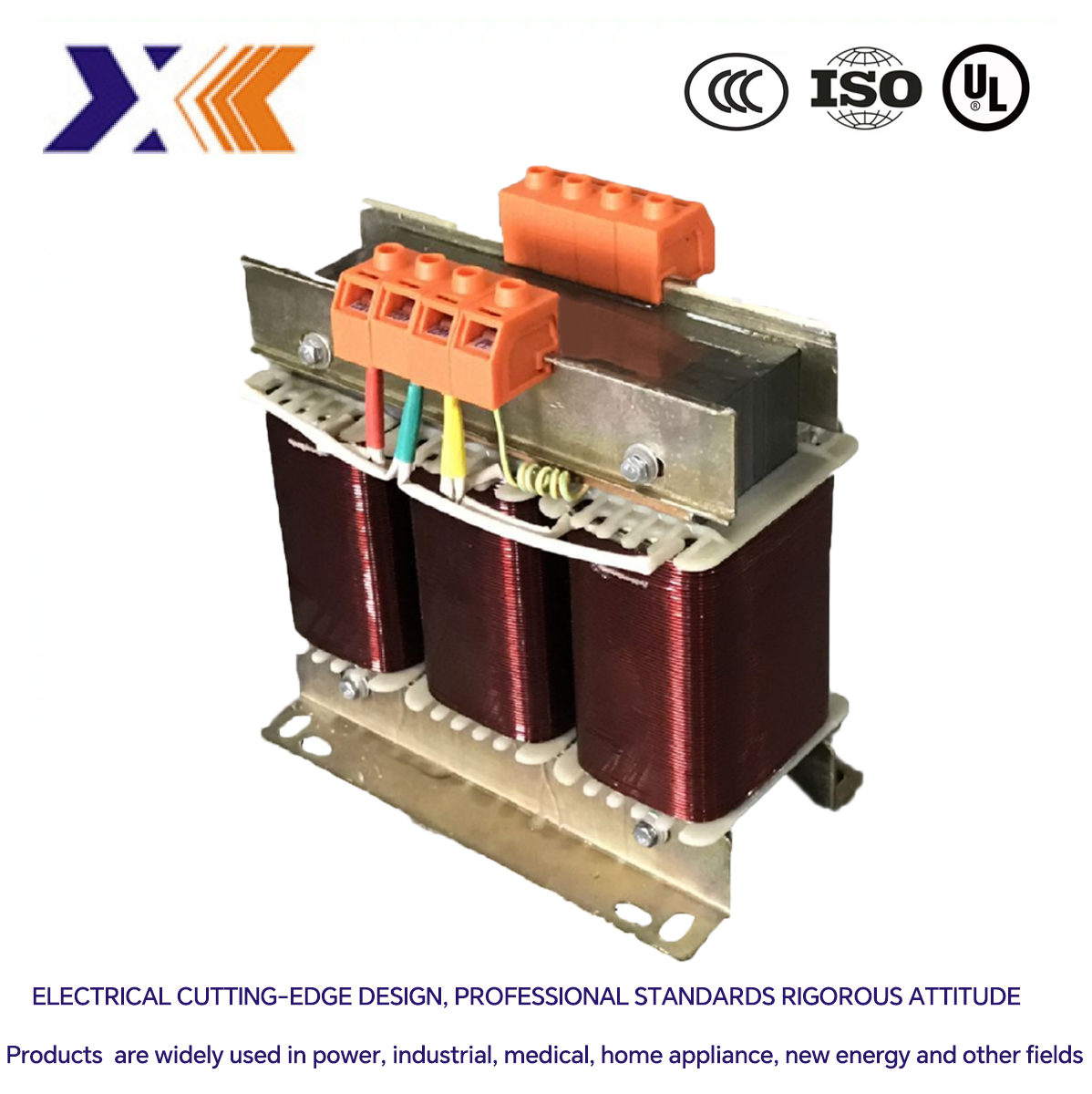 Industrial Equipment Three Phase Transformer with Customizable Output Voltage Options