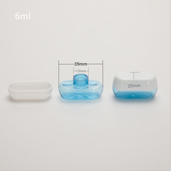 6ml Portable Contact Lens Solution Container Eye Medicine Bottle