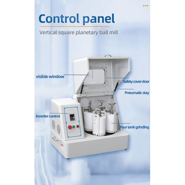 Small Laboratory Planetary Ball Mill Machine For Lab Material Grinding