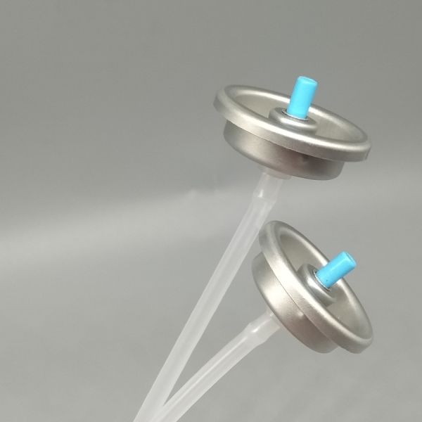 Front angle view of One-inch Powder Spray Valve assembly