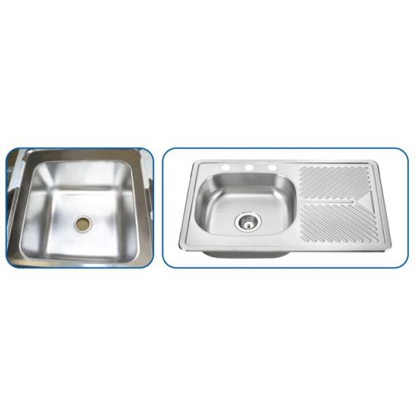 Kitchen Inset Sink Automatic Grinding , Polishing Machine, SS Sink Grinder