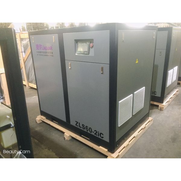 Construction Works 60HP Two Stages Solid Material Structure Compact Air Compressors