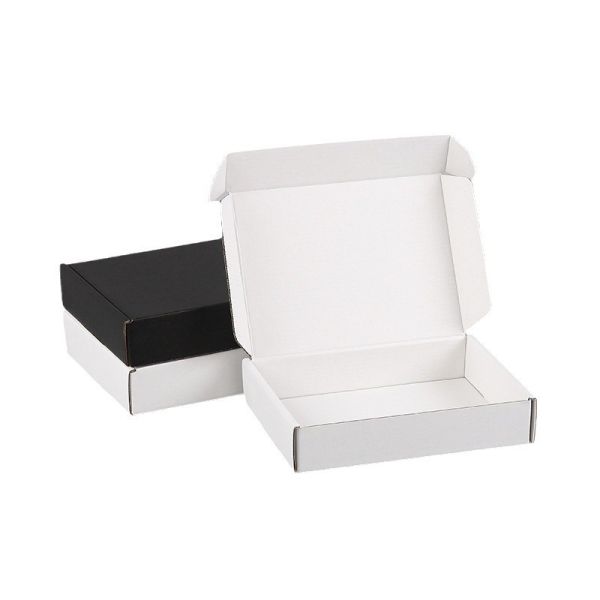 Customizable White Rigid Electronics Shipping Packaging Box Art Paper With Durability