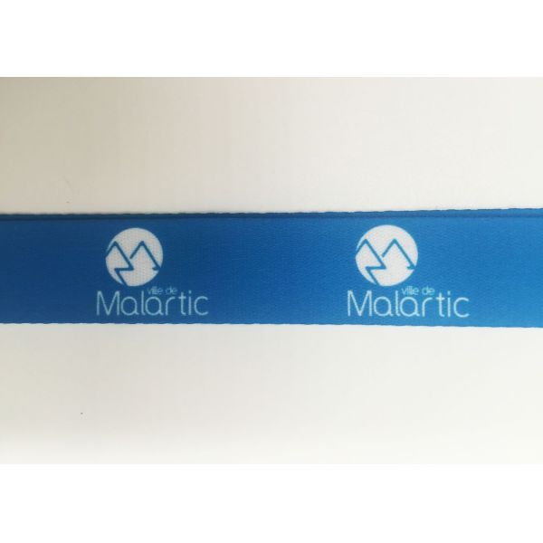 Custom Printed Dye Sublimation Lanyards , Wonderful Polyester Identification Lanyards