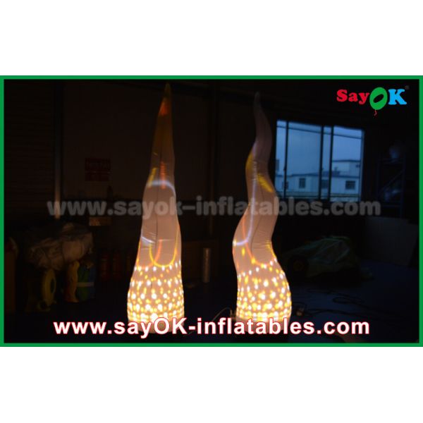 Inflatable Magical Lighting Tree With Logo Printing For Decoration / Lights Festival