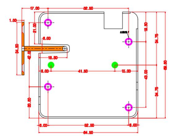 Durable and Popular Electronic Cabinet Lock / Solenoid lock Automatic open door