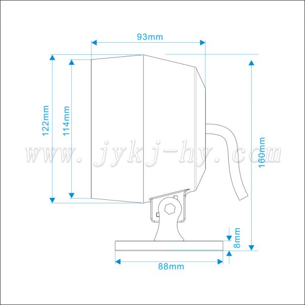 Powerful magnet base LED tail lights group
