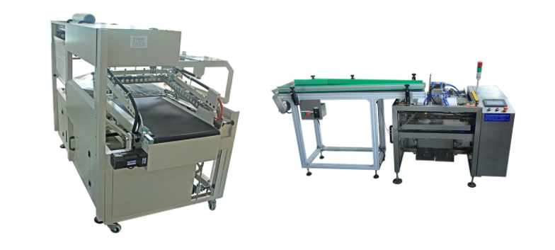 PE Film Wrapping Packaging Machine Automatic Counting For Big Bag Sealing