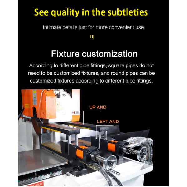 425 Cnc Automatic Pipe Cutting Machine square Tube Cutting Machine