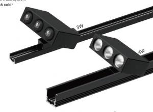 Quality Lens Type Or Reflector Type Mini LED Linear Lighting With 3 LEDs In 1 Track Head for sale