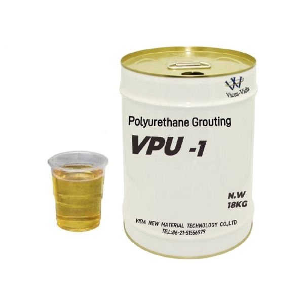 Waterbrone Hydrophilic Polyurethane Grout Grouting Materials for Tunneling Projects