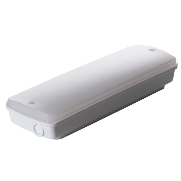IP65 Bulkhead Plastic Waterproof Emergency Light 3 Hours Operation