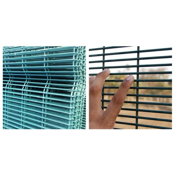 High Security Fence galvanized 358 Fence welded wire mesh panel fencing