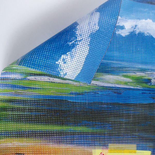 double sided printed mesh bnaner Printed Double Sides Vinyl Mesh Banner
