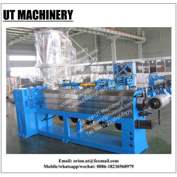 Customizable 2850kg Communication Cable Extrusion Machine for PVC and PE Jacket Sheath