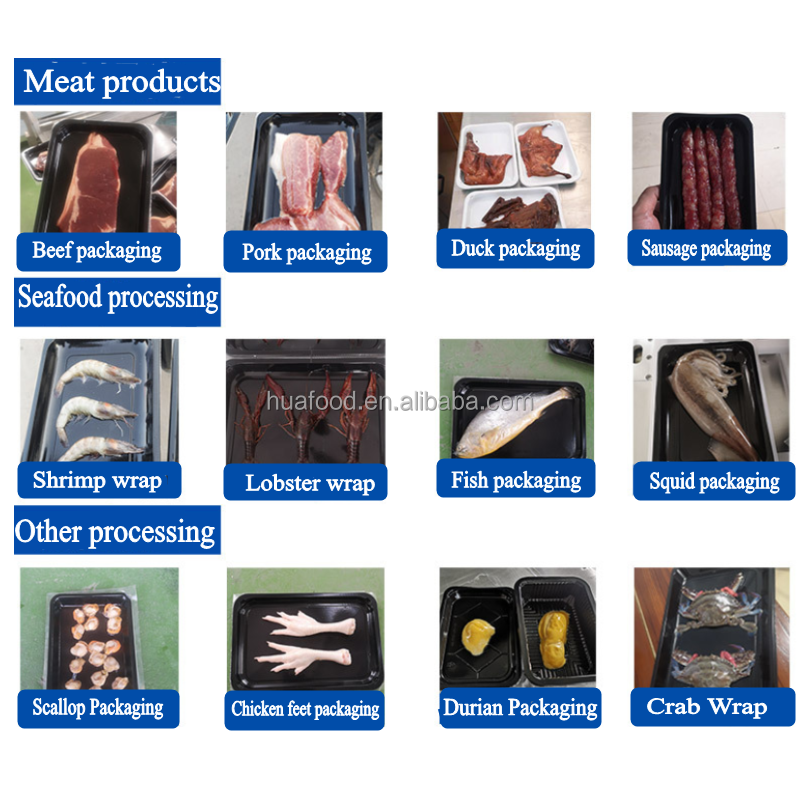 Industrial Meat Packaging Thermoforming Vacuum Packing Machine