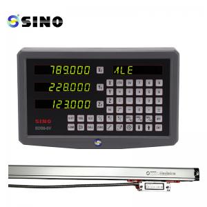 Quality SINO DRO SDS6-3V Linear Encoder Glass Scale Ruler With 3 Axis Digital Readout for sale