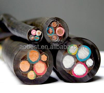 LOW VOLTAGE Industrial Copper Core Rubber Cable with Superior Electrical Conductivity