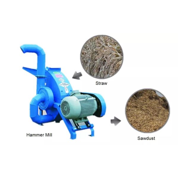 30mm Small Farm Feed Grinder Machine 2.2kw For Cattle Feed