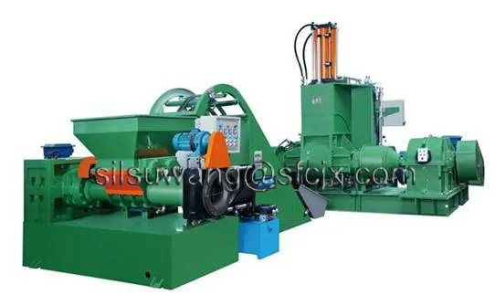 Forced Feeding Type Rubber Extruder with 800kg/Hour Capacity Automatic Operating and Power Saving Features
