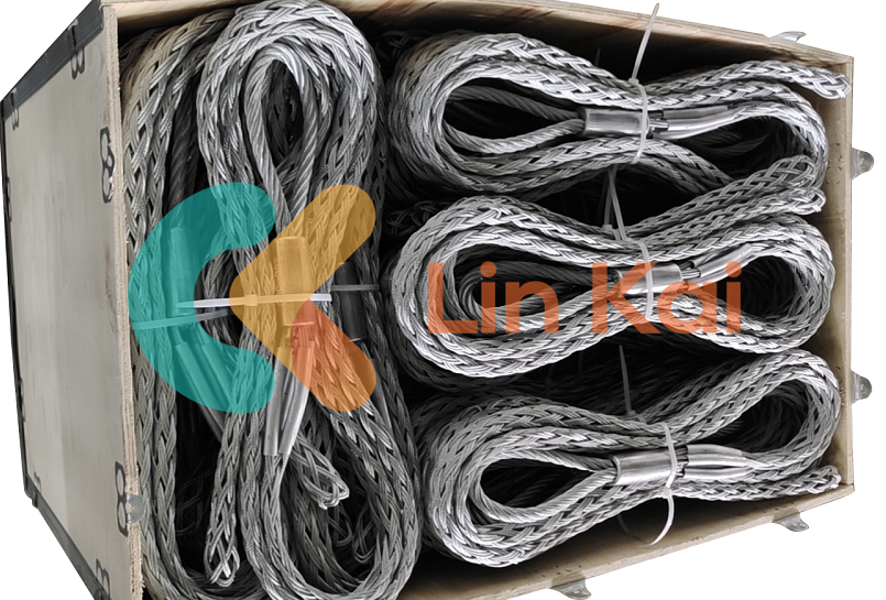 Mesh Socket Joints For Opgw And Earth Wire For Opgw Stringing 7-22mm Diameter