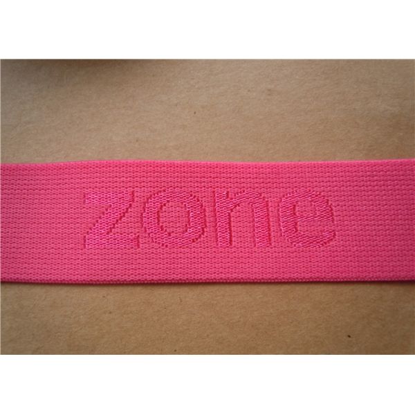 Pink Elastic Webbing Straps