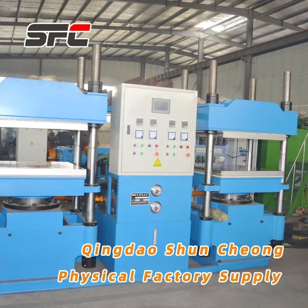 Automatic Grade Plate Vulcanizing Machine Rubber Vulcanizing Press