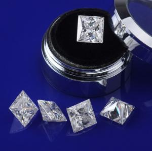 Quality Genuine Loose Diamond Moissanite 1 Carat Moissanite Fancy Cut 6 Mm Super White for sale