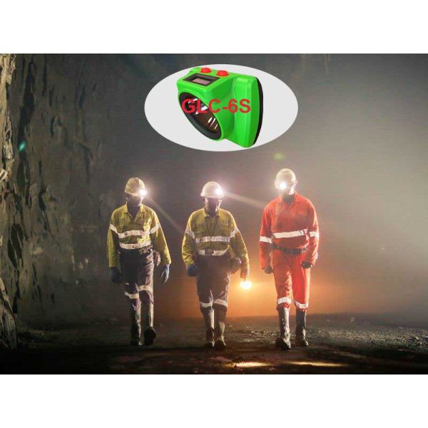 Impact Resistant Cordless Mining Lights 25000Lux With OLED Screen Head Lamp